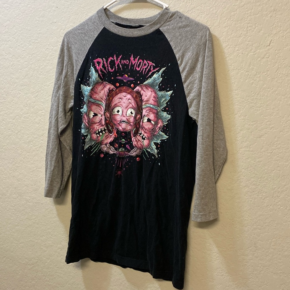 Brand: RickandMorty. Size: S. Color: Black/Grey